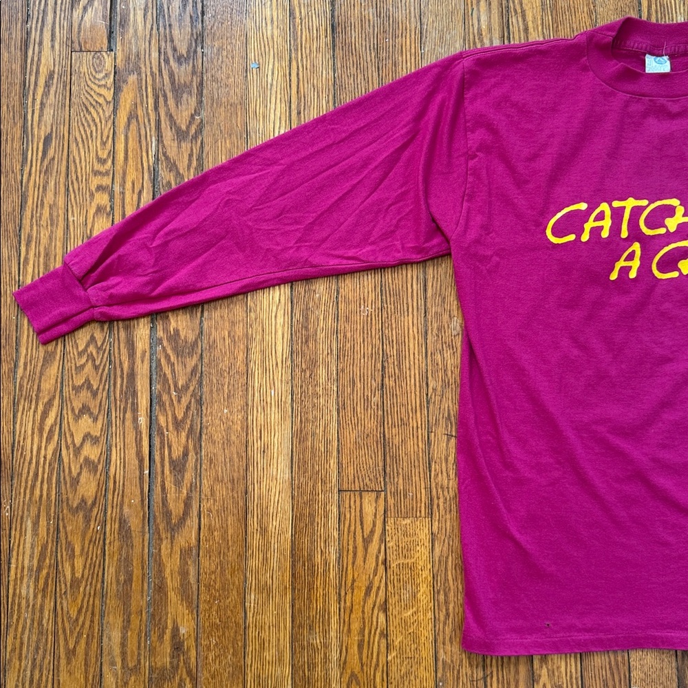80’s Salem Cigarettes Catch A Chill Vintage Long Sleeve T-Shirt - Picture 6 of 11